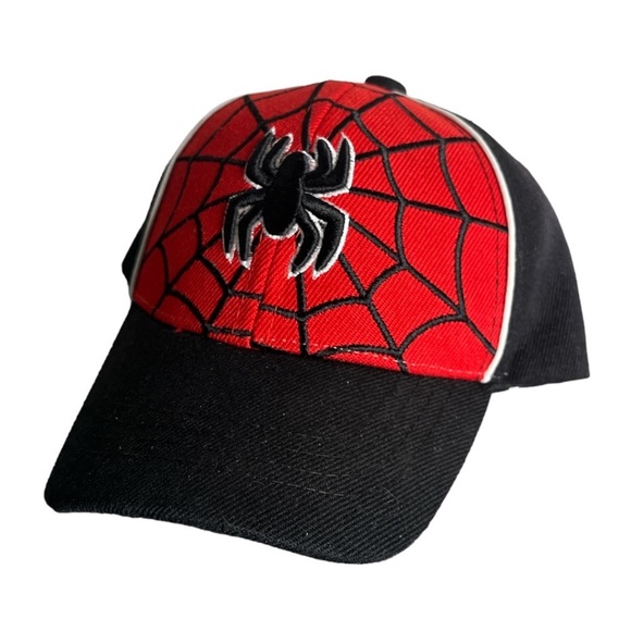 Infants Spider and‎ Web 3-D Embroidery Structure Baseball Cap - Picture 5 of 8